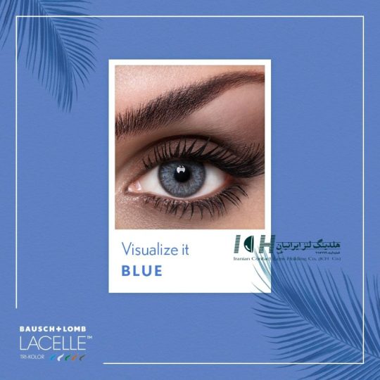 لنز رنگی بوش اند لمب blue