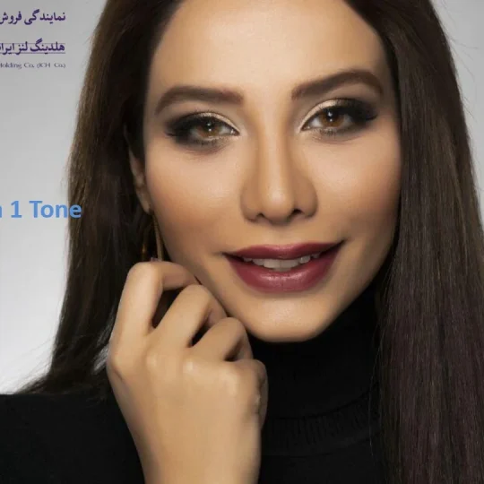 لنز رنگی فستیوال مورنینگ قهوه ای