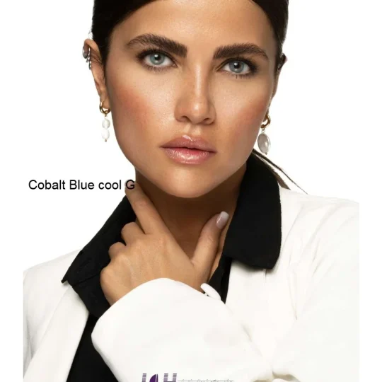 لنز رنگی جمستون blue