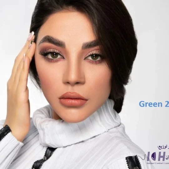 لنز رنگی فستیوال مورنینگ سبز