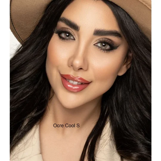 لنز رنگی جمستون ocre